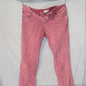 Pink Free People Cords